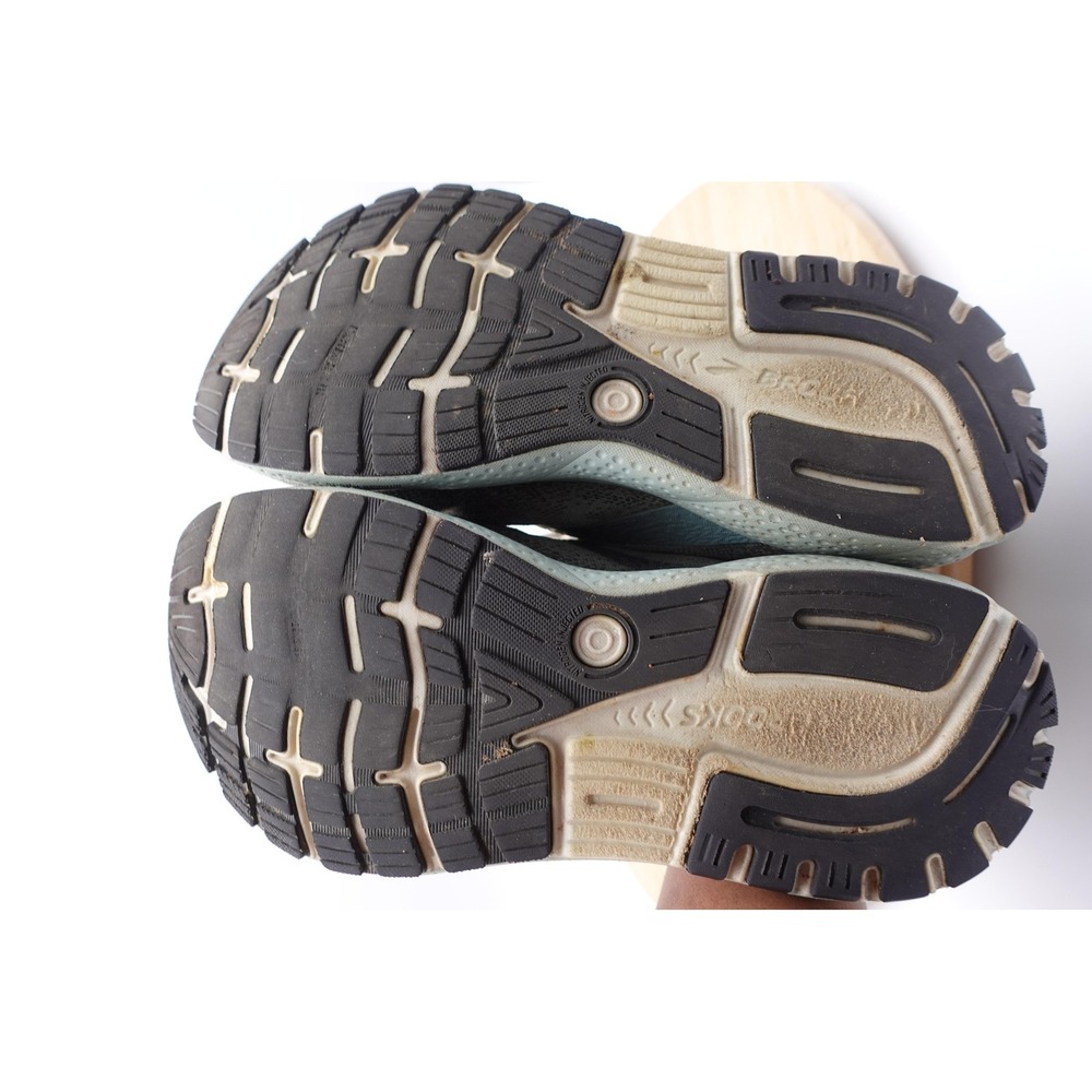 Brooks Ghost Shoes Mens Size 9.5 43 Gray Mesh Running Sneakers 1104181D432 - Picture 7 of 8